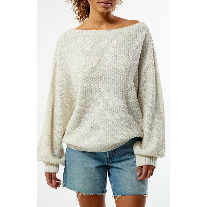 Chic Off-The-Shoulder Wren Sweater for Women
